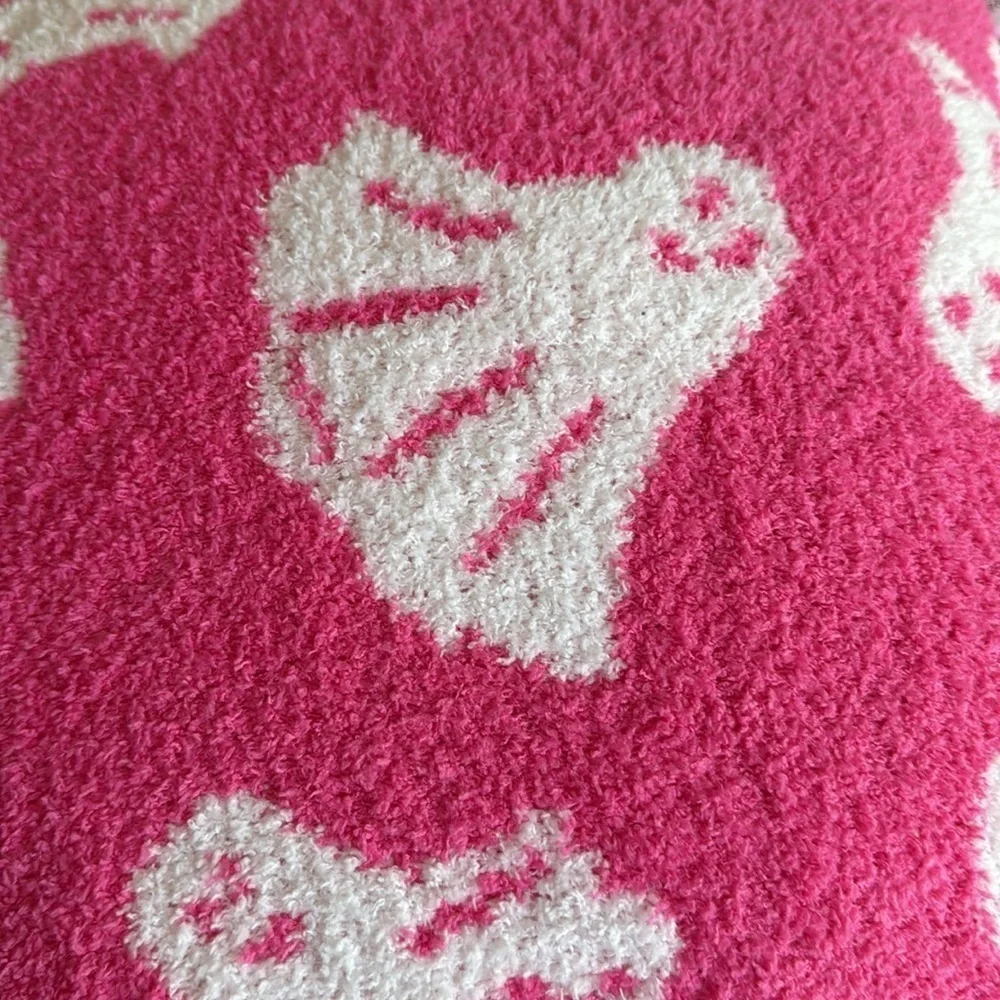 👻2pc Halloween  Hot Pink Ghost Pillow Set  Large 👻